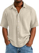 Men’s Casual Button Shirt | Short Sleeve