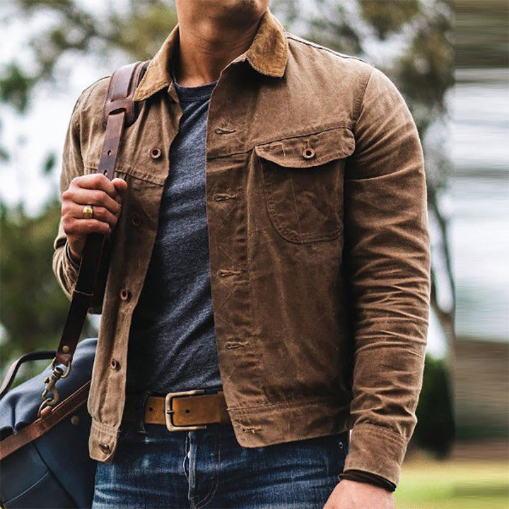 Men’s Casual Jacket | Button-Up