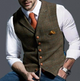 Men’s Formal Buttoned Vest | Slim Fit