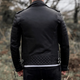 Men’s Zip-Up Jacket | Quilted Sleeve