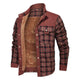Men’s Checked Winter Jacket | Lined