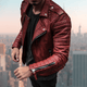Men’s Zip-Up Jacket | Quilted Sleeve