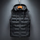 Men’s Winter Puffer Vest | With Hood