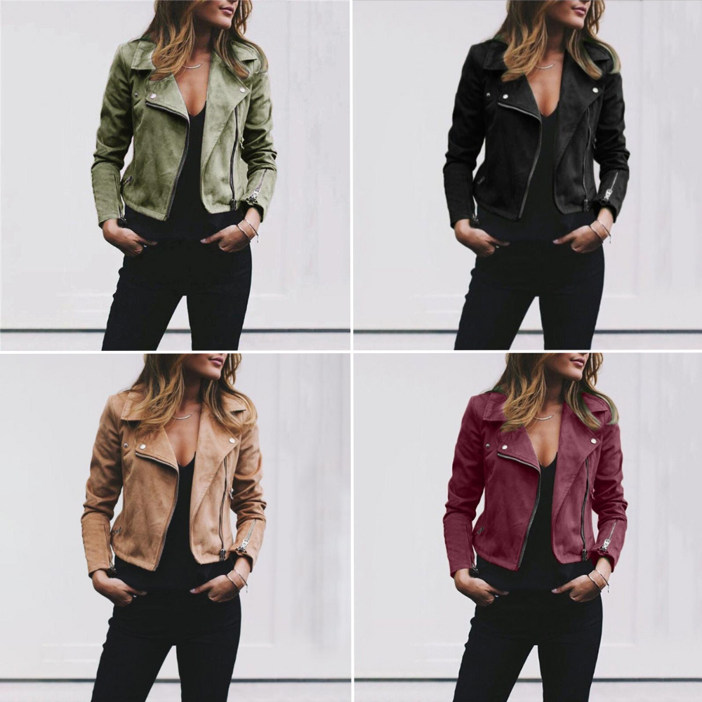 Women’s Zip-Up Jacket | Asymmetrical