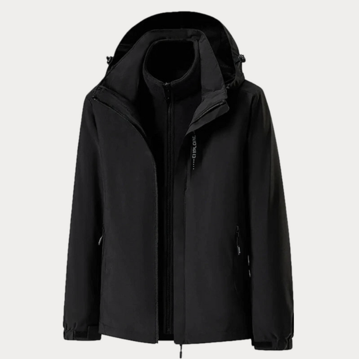 Men’s 3-in-1 Windbreaker Jacket | Hooded