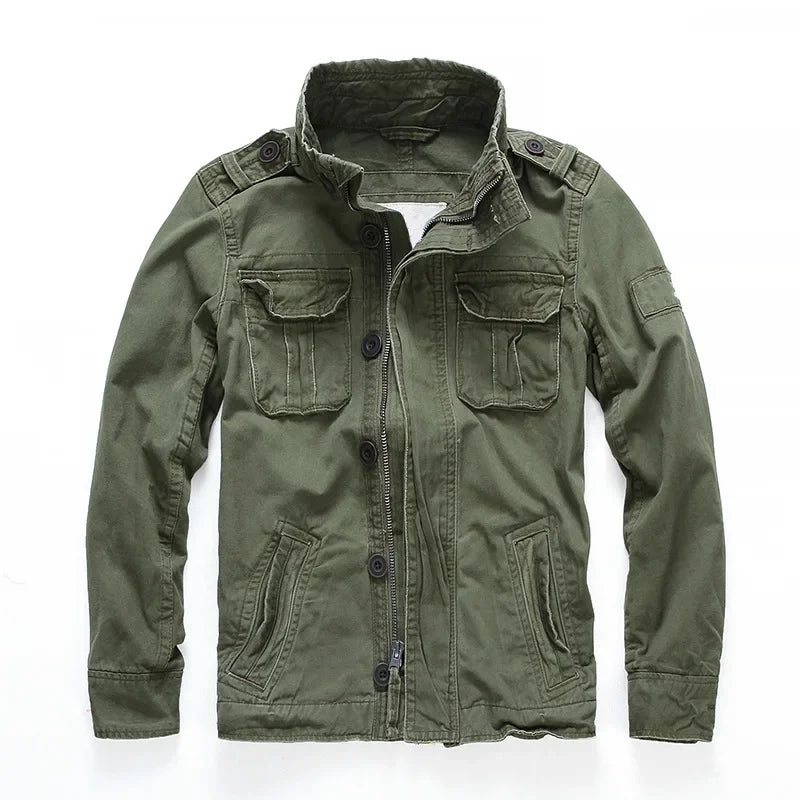 Men’s Casual Jacket | Stand Collar