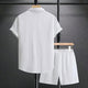 Men’s Casual Shorts and Shirt Set | Two Piece