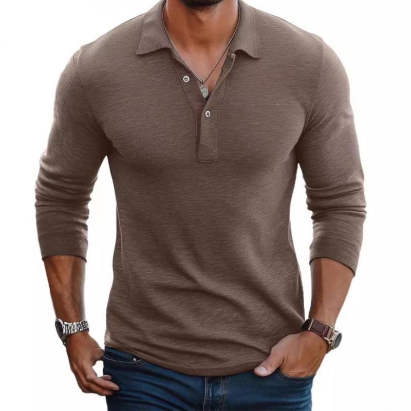 Austin - Men's Long Sleeve Polo Shirt