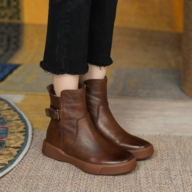 Women’s Ankle Boots | Side Buckle