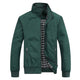 Men's Lightweight Jacket with Zip | Stand-Up Collar