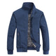 Men's Lightweight Jacket with Zip | Stand-Up Collar