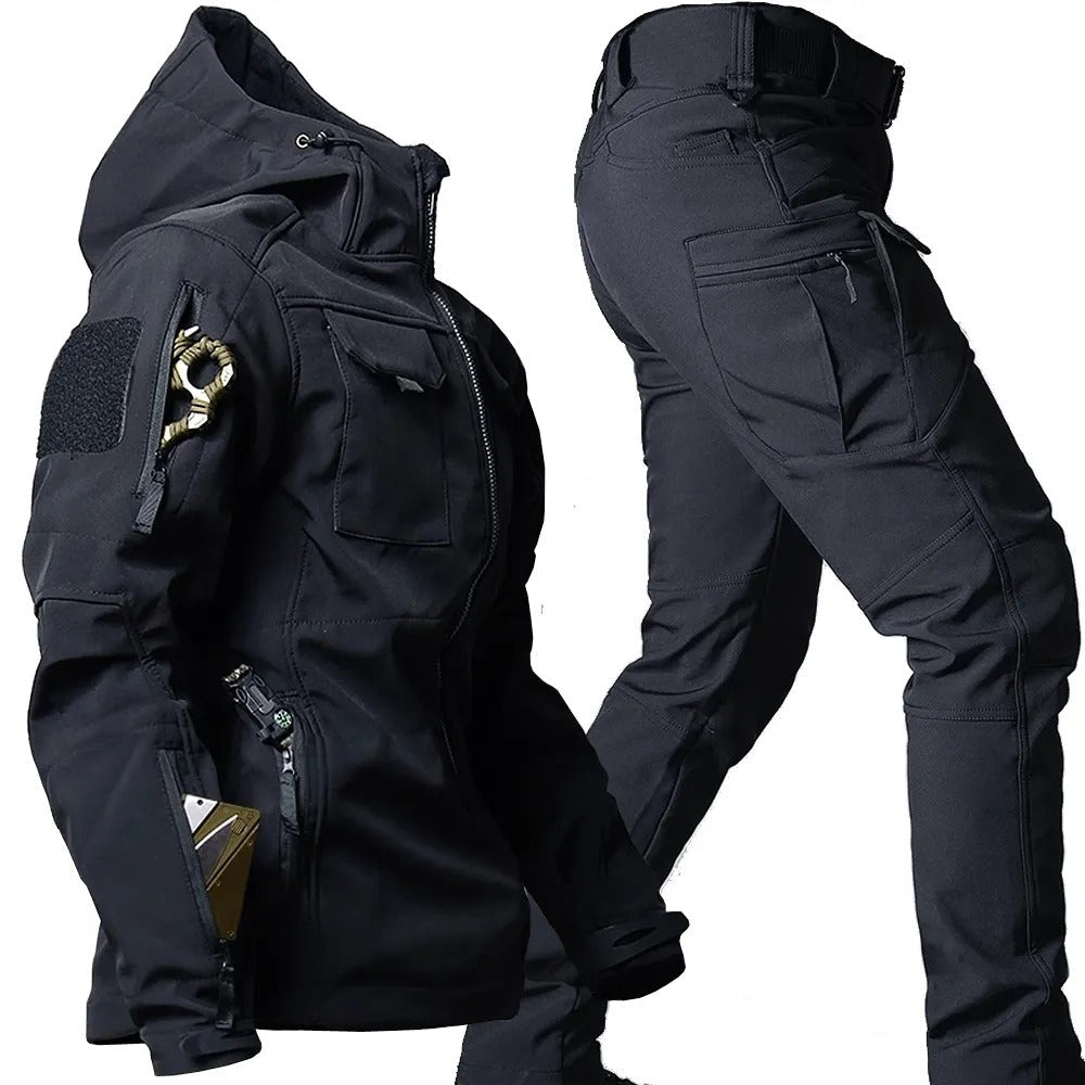 Men’s Tactical Utility Set | Hooded & Multi Pocket