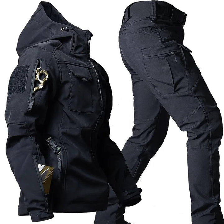 Men’s Tactical Utility Set | Hooded & Multi Pocket