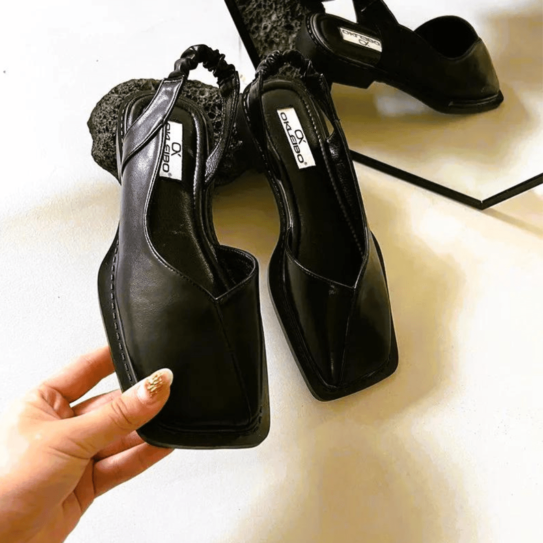 Women’s Square Toe Slip-On Flats | Comfort
