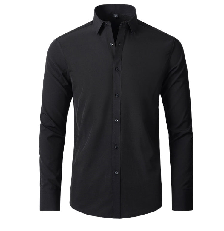 Men’s Long Sleeve Shirt | Slim Fit Tapered