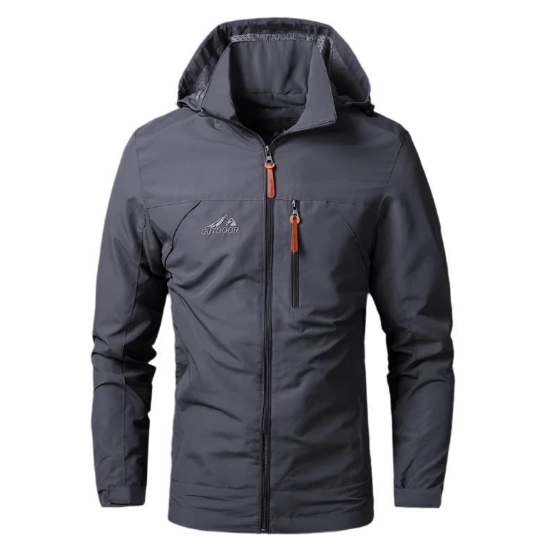 Men’s Waterproof Windbreaker Jacket | Hooded