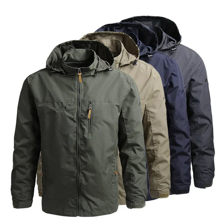 Men’s Waterproof Hooded Jacket | Windproof