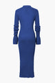 Women’s Long Sleeve Ribbed Dress | Maxi