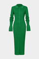 Women’s Long Sleeve Ribbed Dress | Maxi