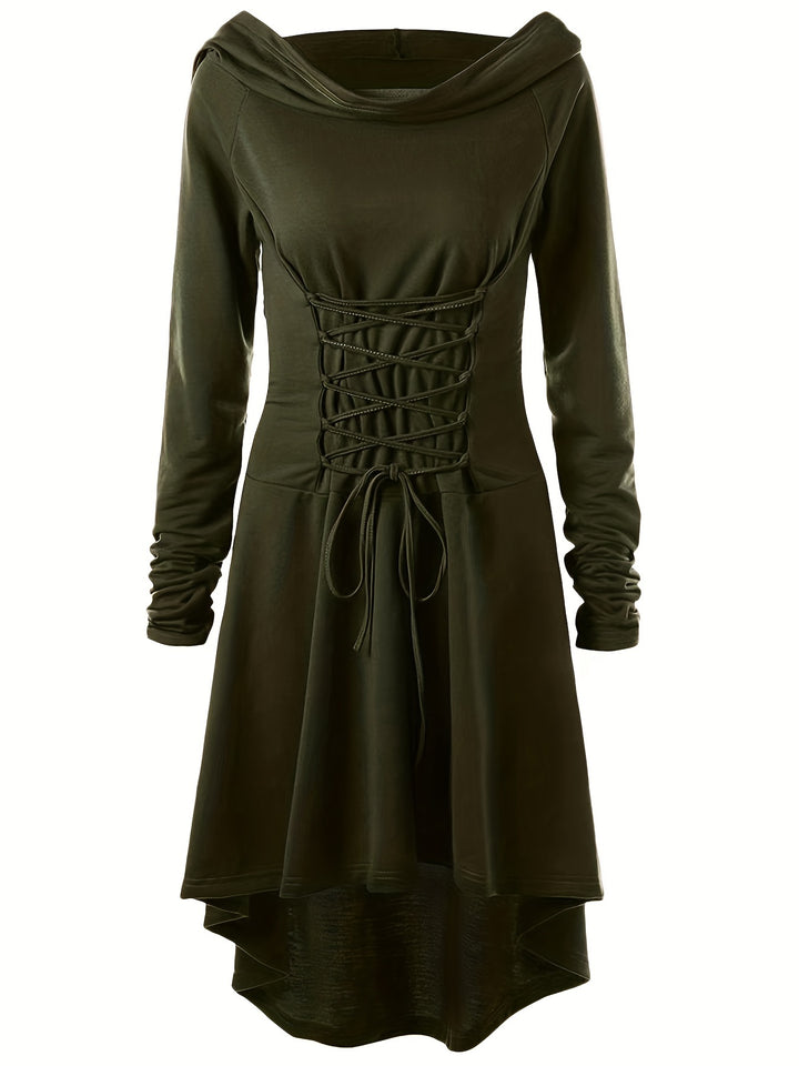 Women’s Halloween Witch Costume Dress | Hooded