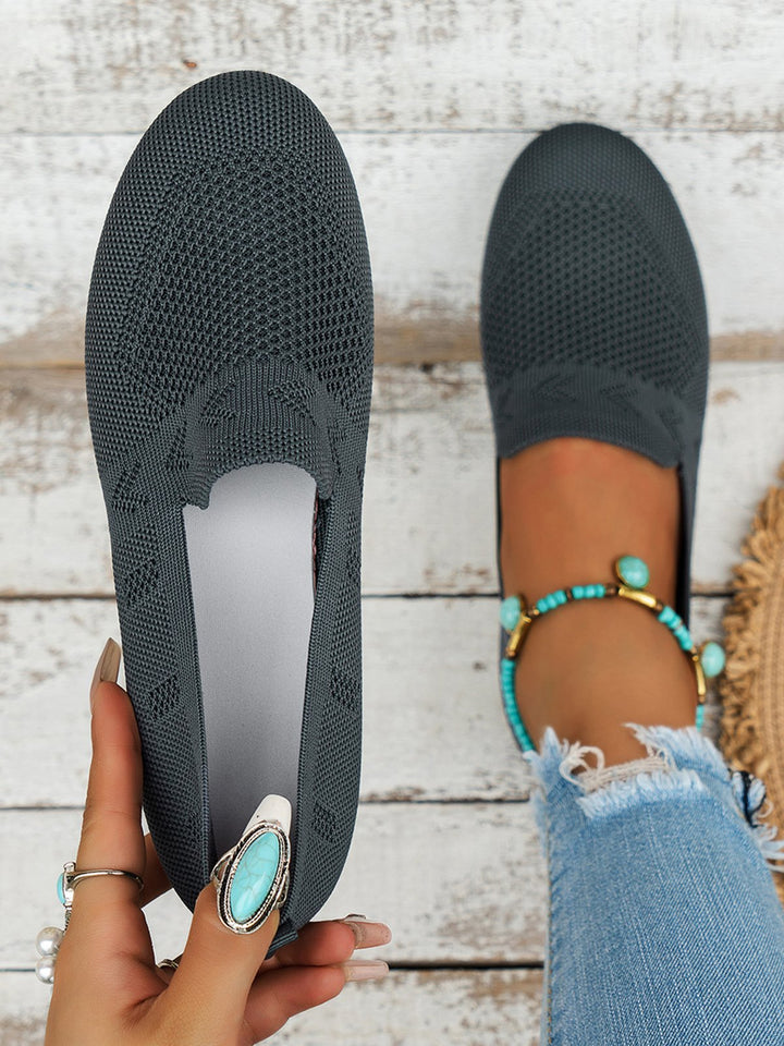 Women’s Orthopaedic Knit Slip-On Loafers | Lightweight