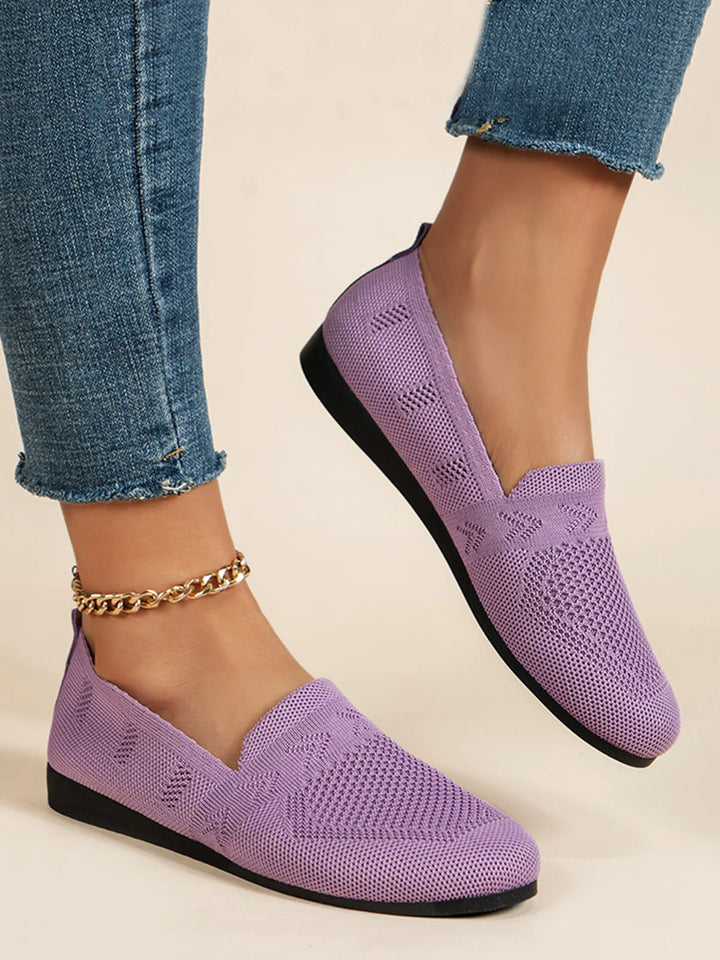 Women’s Orthopaedic Knit Slip-On Loafers | Lightweight