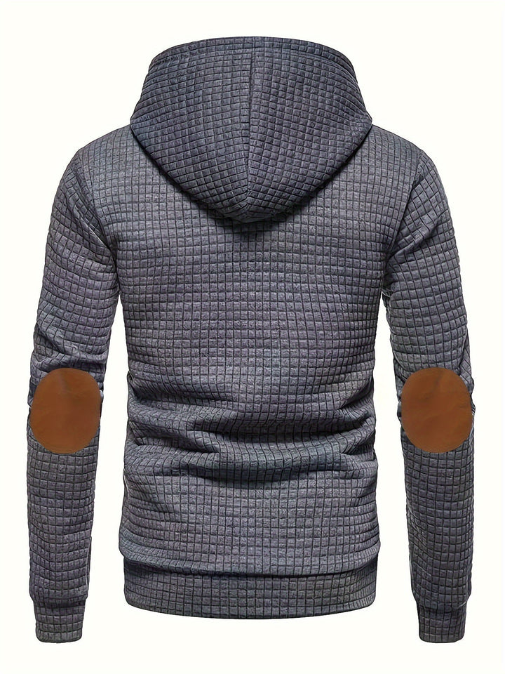 Patrick - Men's Waffle Pattern Hoodie