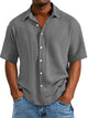 Men’s Casual Button Shirt | Short Sleeve