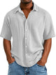 Men’s Casual Button Shirt | Short Sleeve