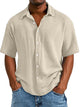 Men’s Casual Button Shirt | Short Sleeve
