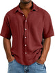 Men’s Casual Button Shirt | Short Sleeve