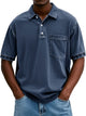Men’s Washed Polo Shirt | Chest Pocket