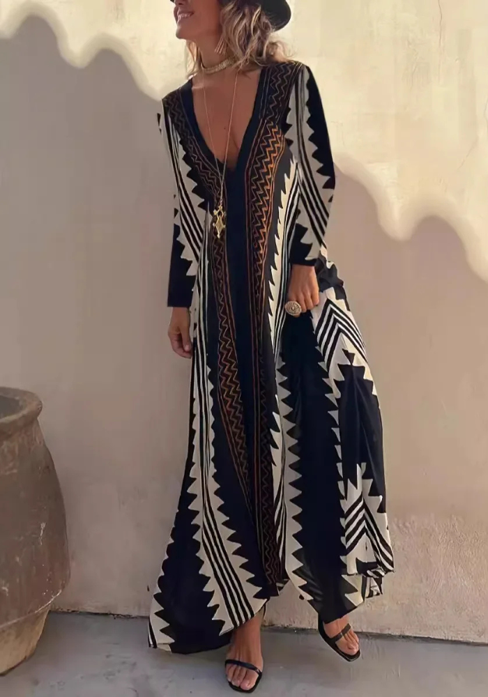 Ayanna | Women’s Beach Loose Fit Dress | Maxi