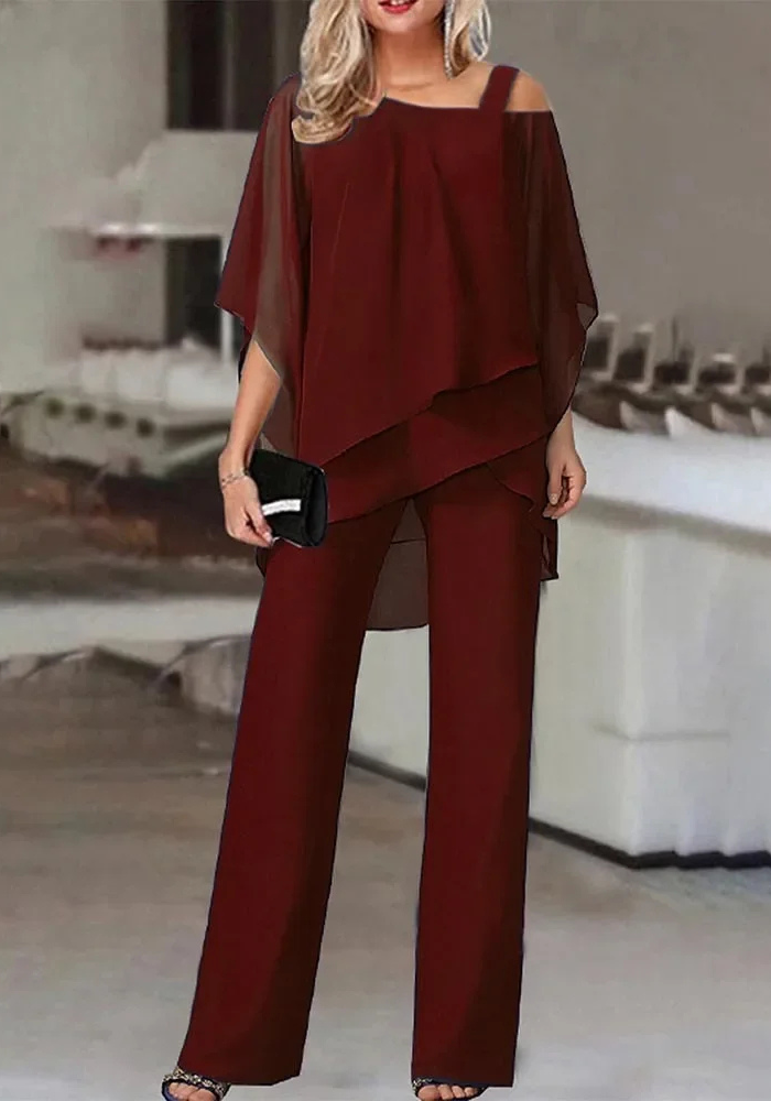 Sabine | Women’s Elegant Two Piece Set | Wide Leg
