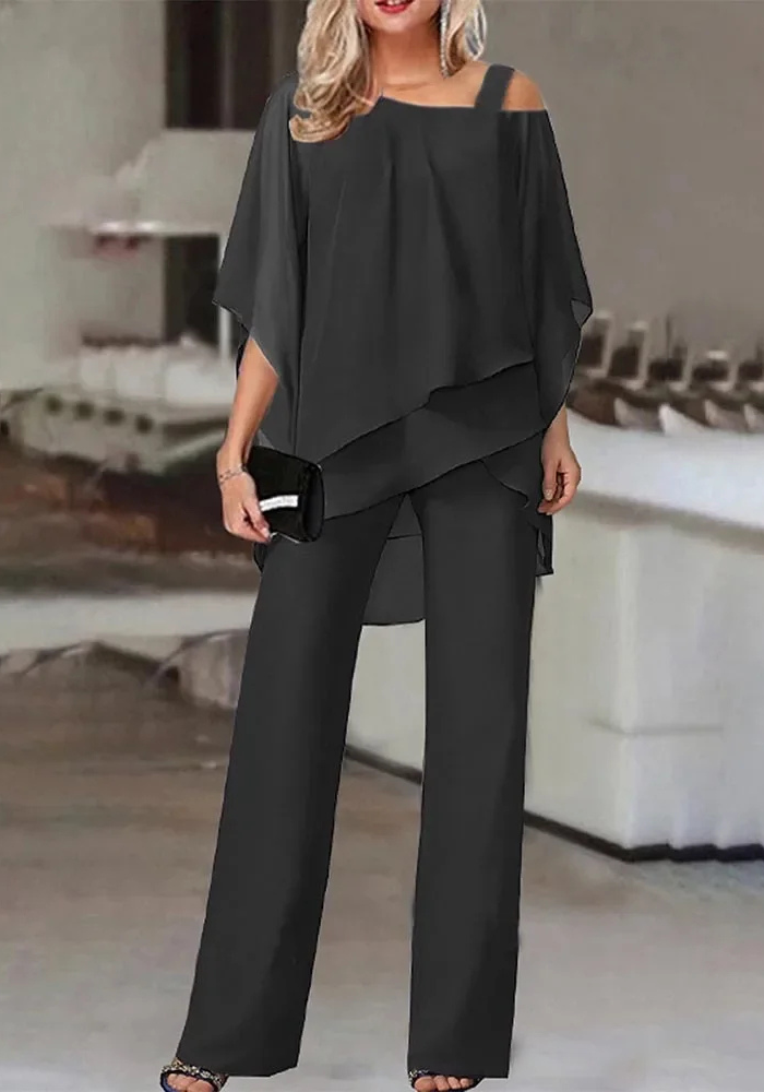 Sabine | Women’s Elegant Two Piece Set | Wide Leg