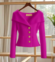 Women’s Fitted Button Cardigan | Off Shoulder