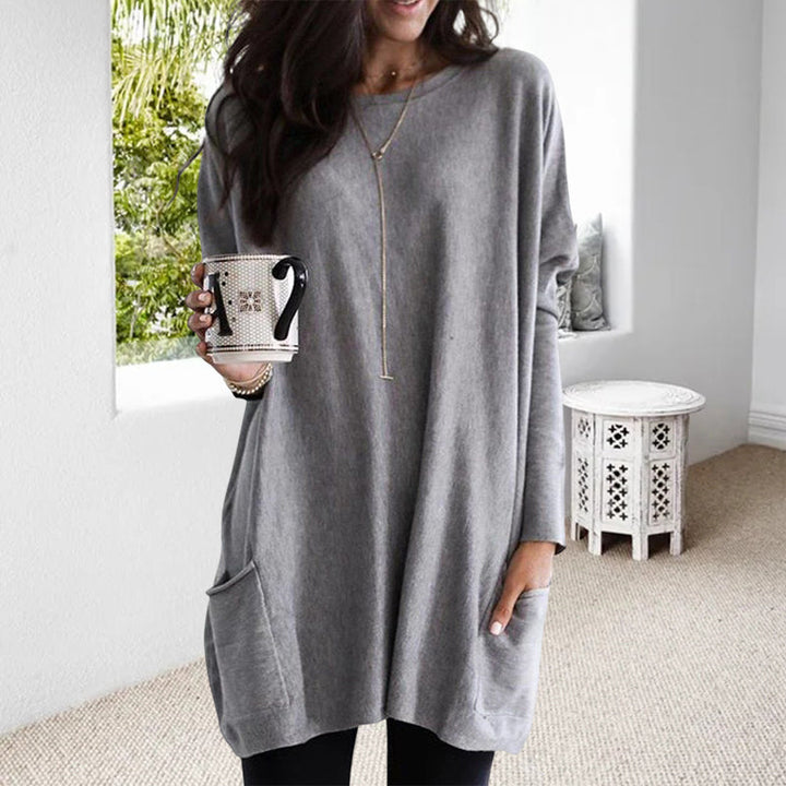 Women’s Oversized Long Sleeve Tunic | Casual Style