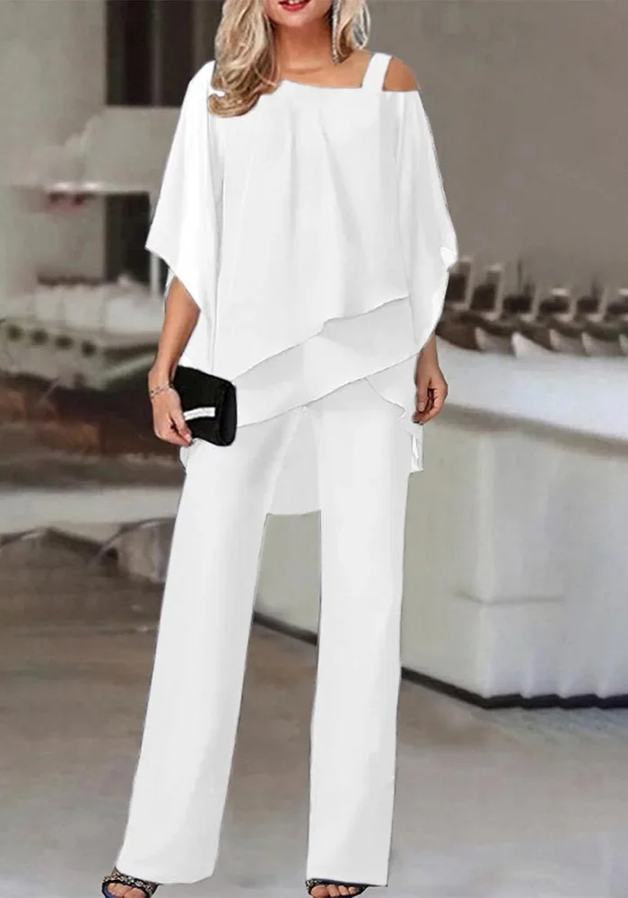 Sabine | Women’s Elegant Two Piece Set | Wide Leg