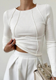 Women’s Ribbed Slim Fit Top | Long Sleeve
