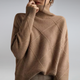 Women’s Diamond Knit Sweater | Long Sleeve