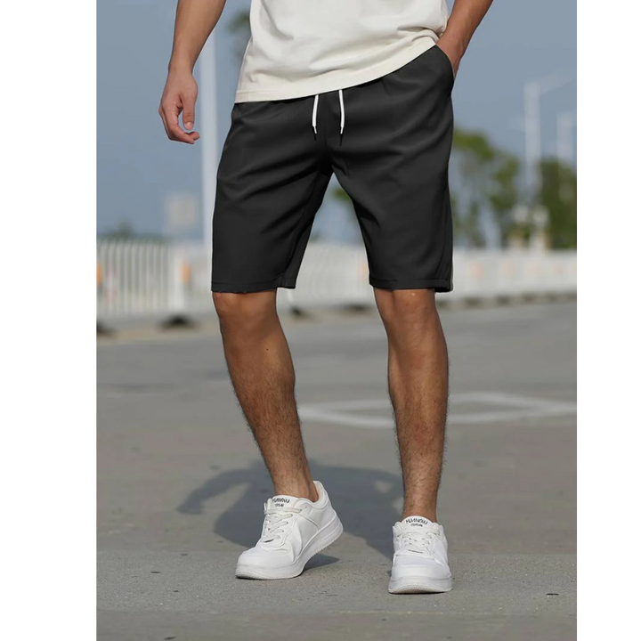 Men's Elastic Waist Shorts | Drawstring