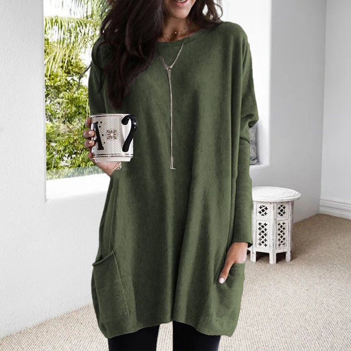 Women’s Oversized Long Sleeve Tunic | Casual Style