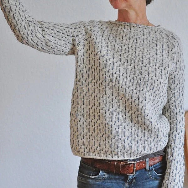 Women’s Knit Sweater | Crew Neck