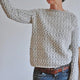 Women’s Knit Sweater | Crew Neck