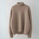 Women's Oversized Sweater with Turtleneck | Long Sleeve