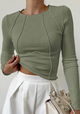 Women’s Ribbed Slim Fit Top | Long Sleeve