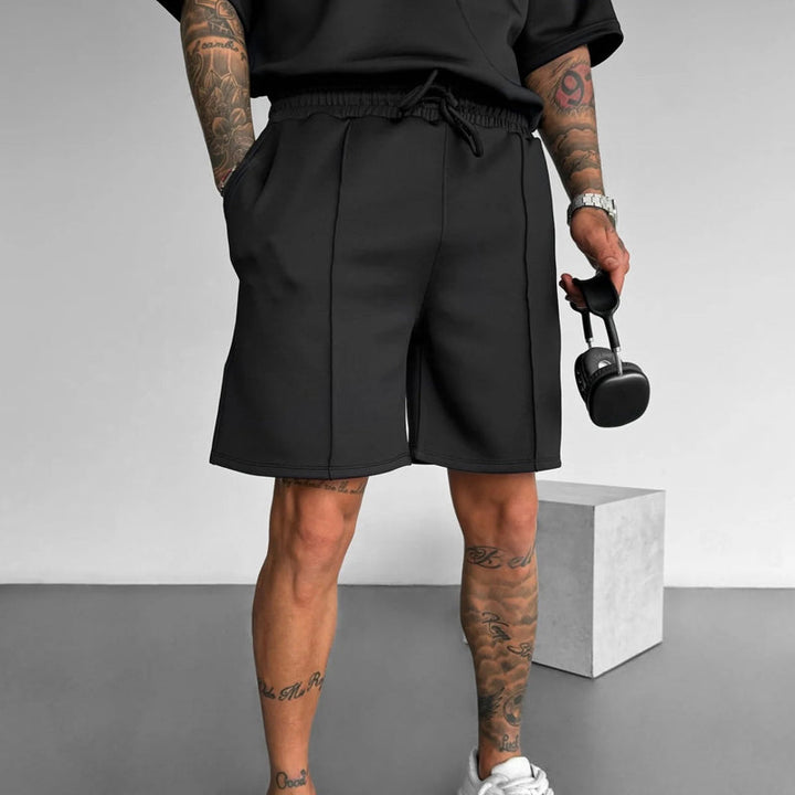 Logan - Solid Color Athletic Shorts