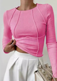 Women’s Ribbed Slim Fit Top | Long Sleeve