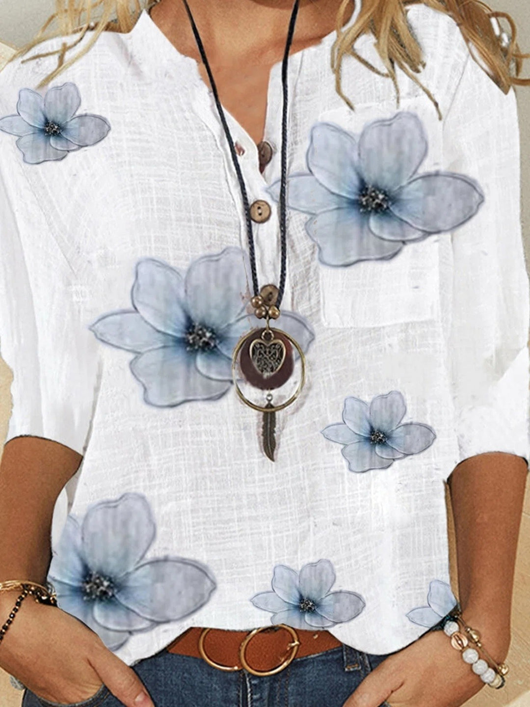 Women’s Floral Blouse | Casual