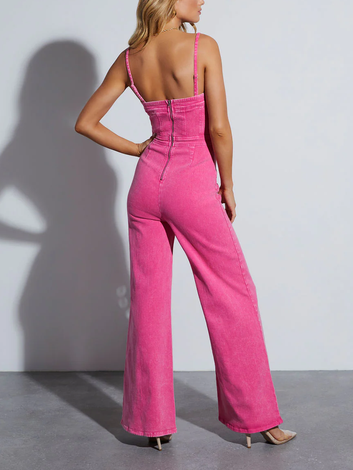 Women’s Wide Leg Jumpsuit | Strapless
